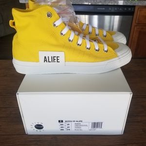 NWT Adidas Nizza Hi Alife High Top Canvas Shoes